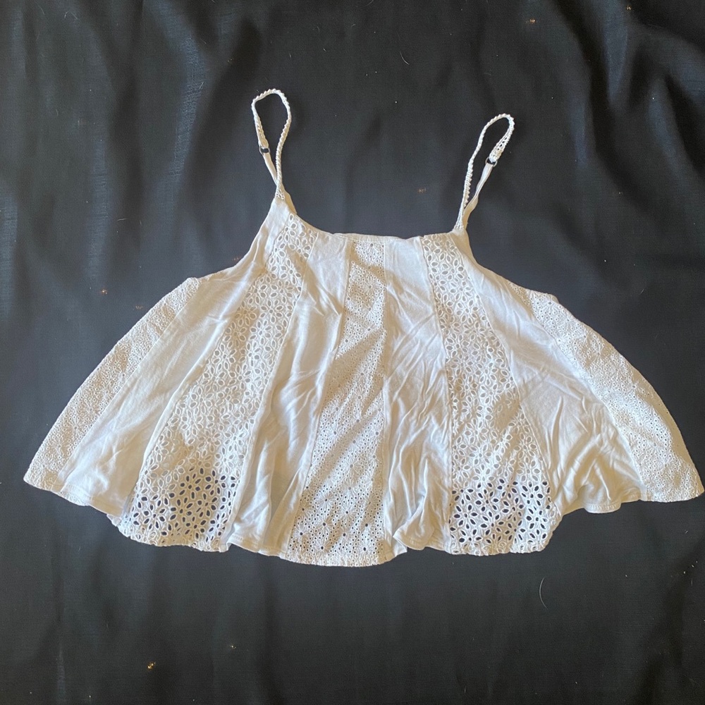 American Eagle Crop Blouse